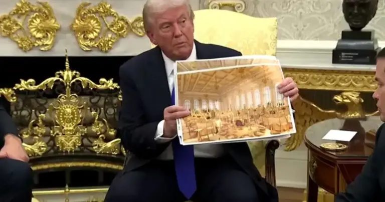 Trump chama decisão sobre o salão de baile de uma “desgraça nacional”