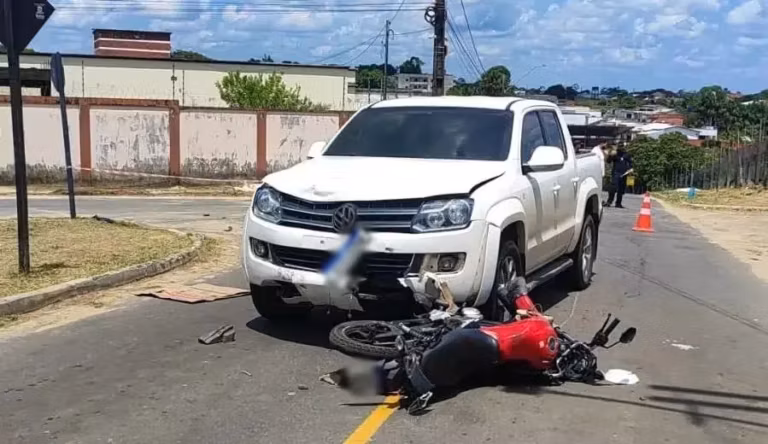 O acidente aconteceu em Cruzeiro do Sul, no interior do Acre