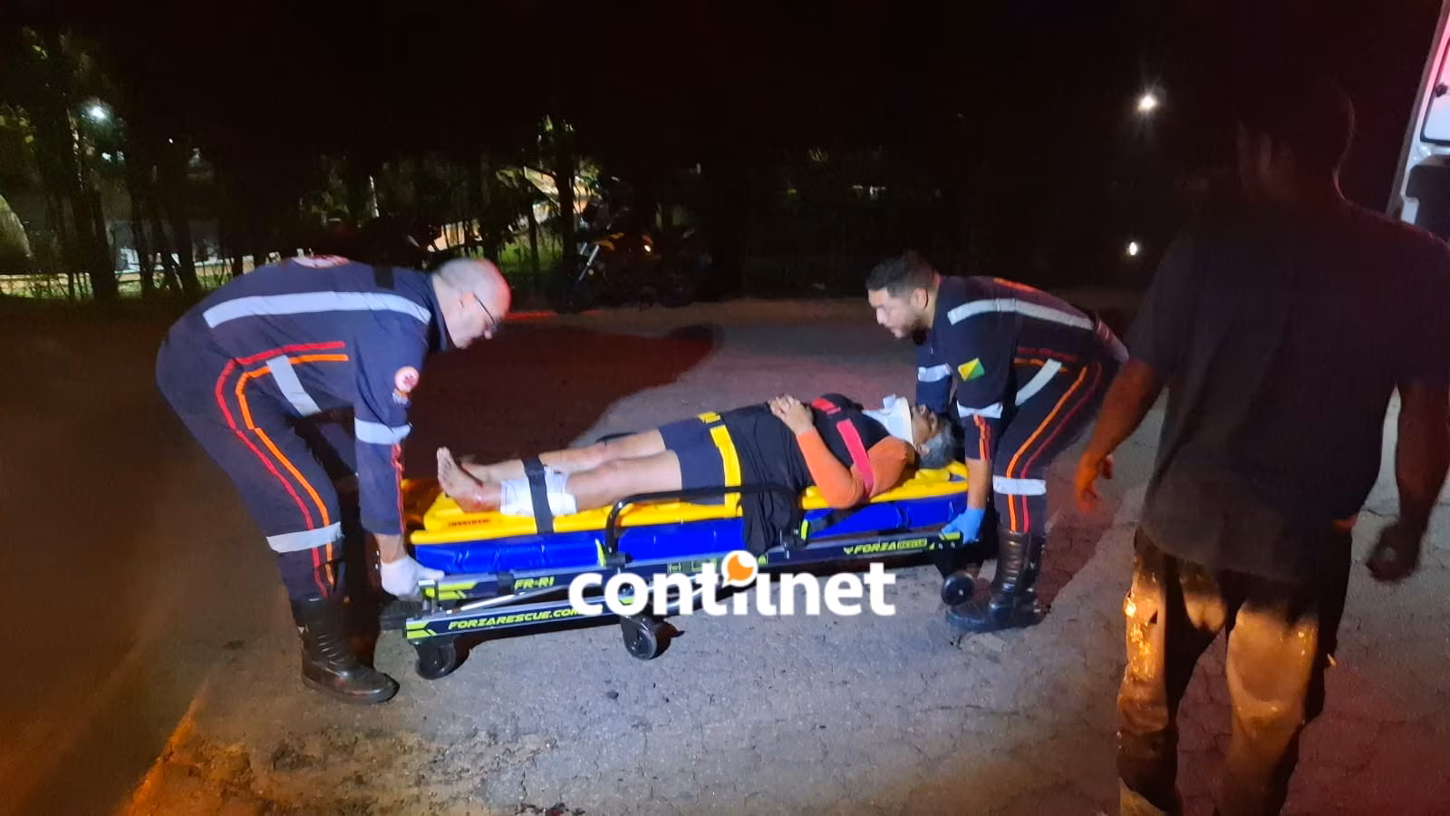 Motociclista foge após atingir outra moto e deixar mulher ferida na AC-10, em Rio Branco