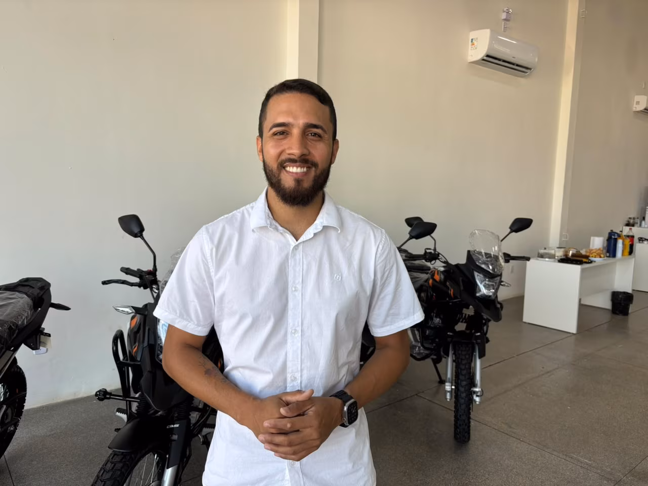 Segundo ele, a empresa busca facilitar o acesso dos clientes às motocicletas zero-quilômetro. Entre