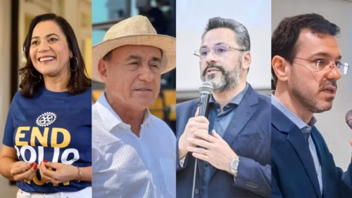Bandeiraço, visitas e reuniões marcam a terça dos candidatos ao Governo