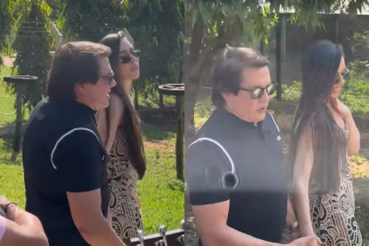 Cantor Giovani surge em público com nova namorada após acusações