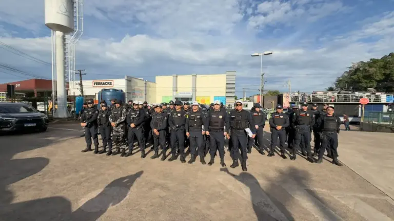 a Polícia Militar reforçou a presença em pontos considerados estratégicos,