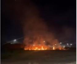 Incêndio atinge área de vegetação no Portal Ipê, em Rio Branco