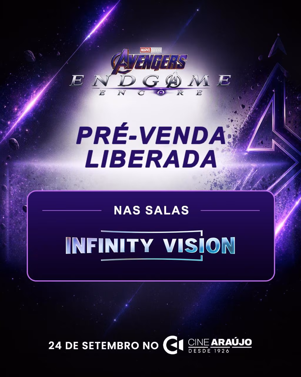 Via Verde Shopping recebe “Avengers: Endgame” com Infinity Vision e cenas extras
