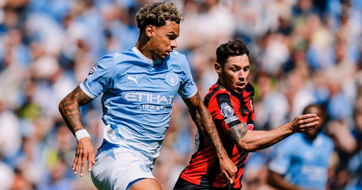 Cherki brilha, e Manchester City vira sobre o Bournemouth com gols no fim