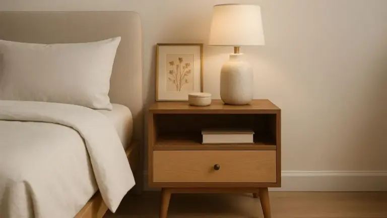 Criado-mudo ganha destaque na decoração com design e funcionalidade