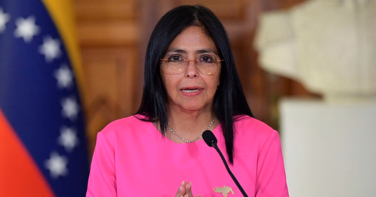 Delcy diz que acordo com EUA preserva soberania da Venezuela sobre recursos