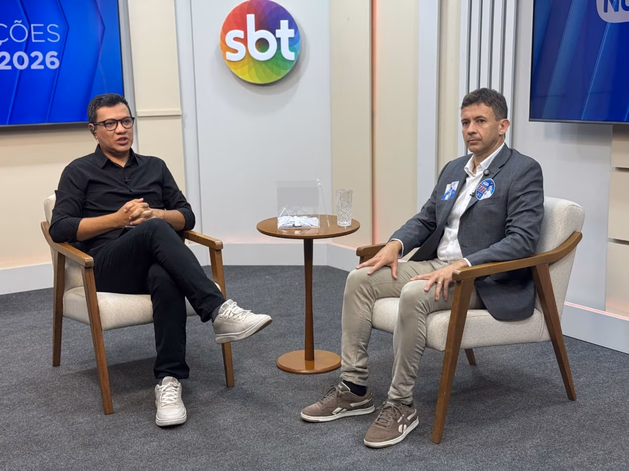 Velloso abre rodada de sabatinas da TV Norte e apresenta propostas para o Senado