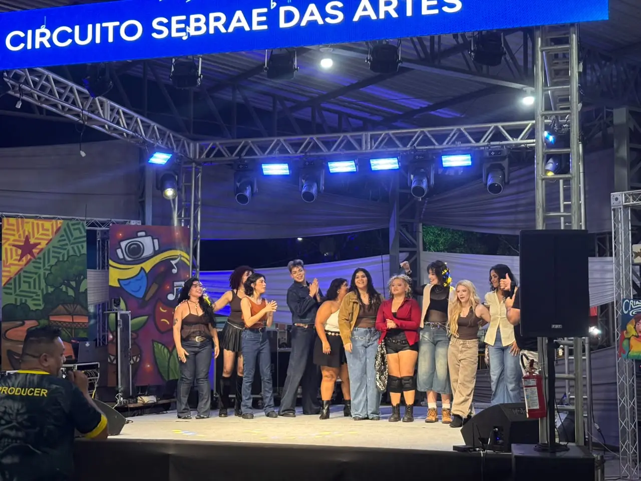 Grupo de dança The New Project agita Expoacre 2026 no Circuito Sebrae das Artes