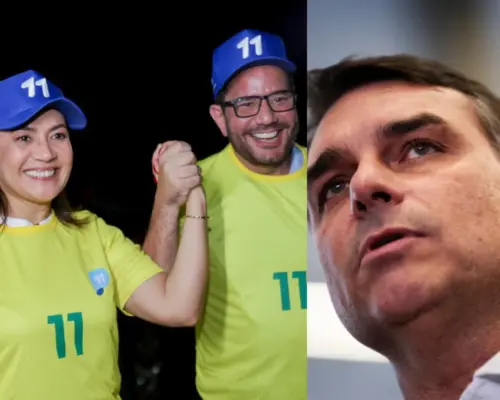 Nome de Flávio Bolsonaro é retirado de ata da federação de Mailza e Gladson