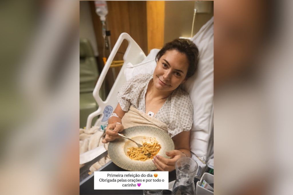 Michelle Bolsonaro publica foto internada em hospital e agradece por orações