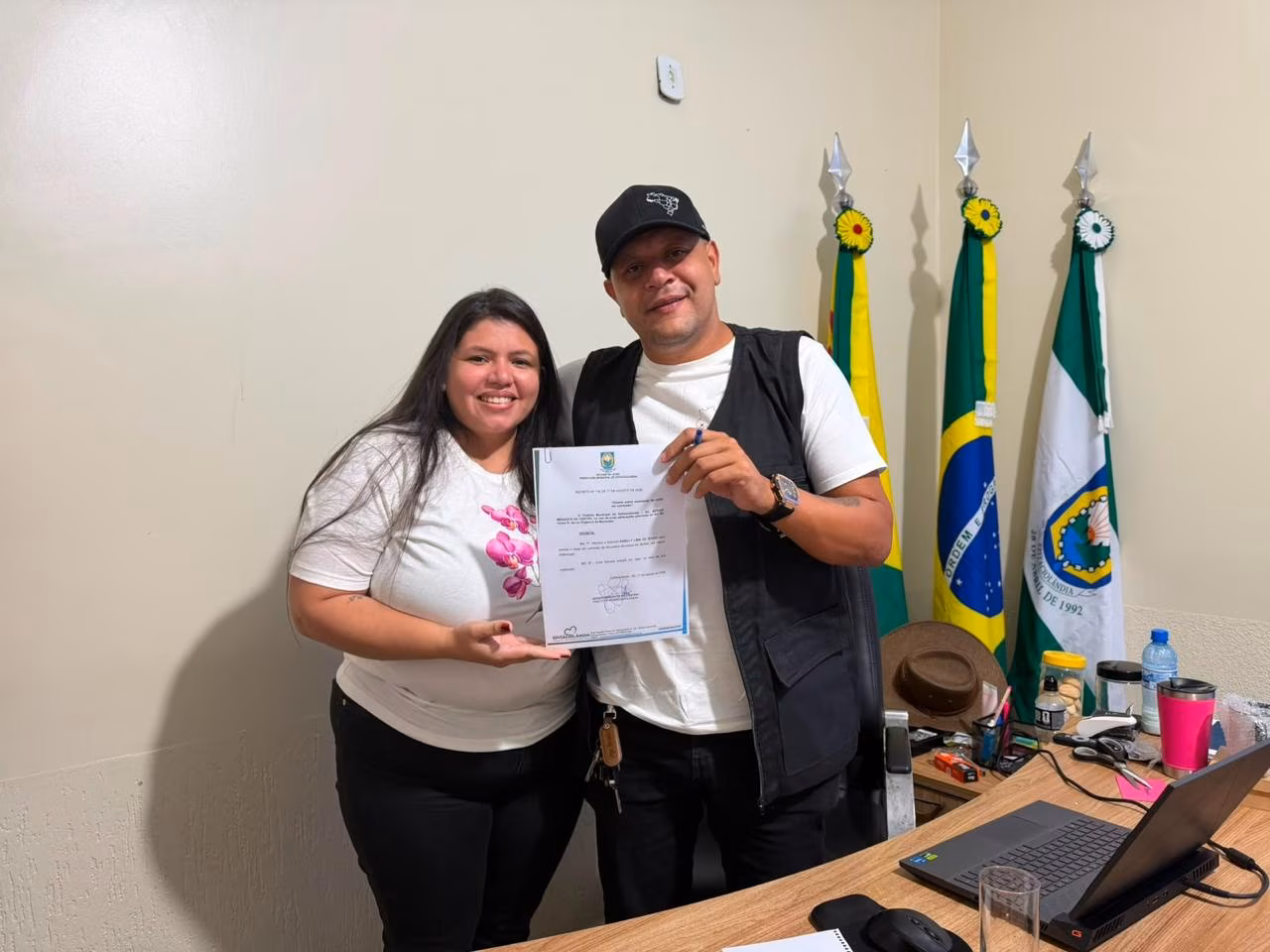 Raielly Lima assume Secretaria da Mulher em Epitaciolândia