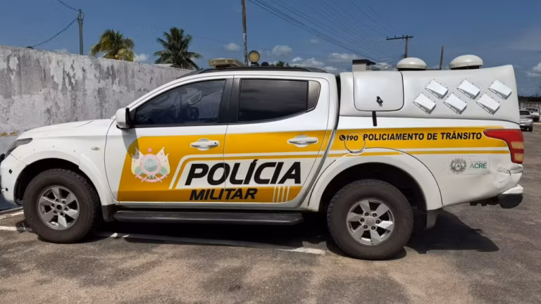 Segundo a PM, a equipe recebeu uma denúncia durante patrulhamento