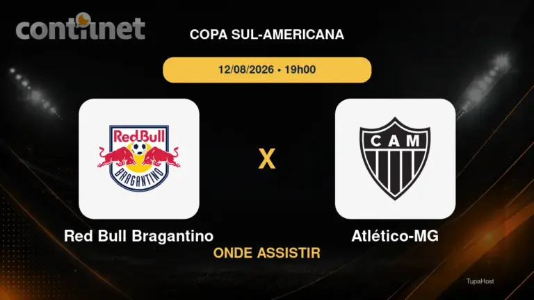 Red Bull Bragantino x Atlético-MG onde assistir