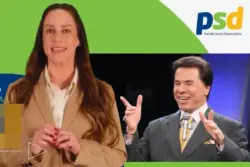 Silvia Abravanel usa imagem de Silvio Santos em propaganda eleitoral e gera críticas