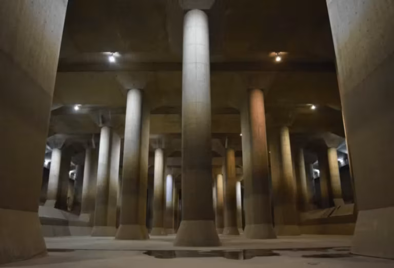 Nas profundezas de Tóquio, uma catedral construída debaixo da terra protege o Japão de inundações e vira ponto turístico