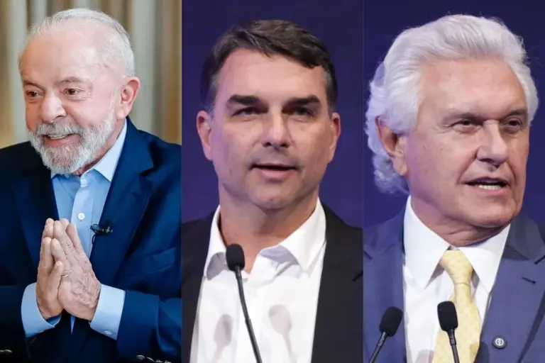 Pesquisa mostra empate técnico entre Lula e Flávio Bolsonaro no 1º e 2º turnos