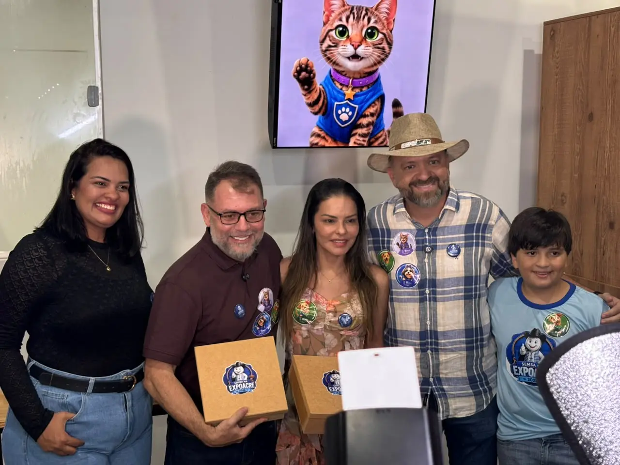 Alysson esteve presente no lançamento da votação