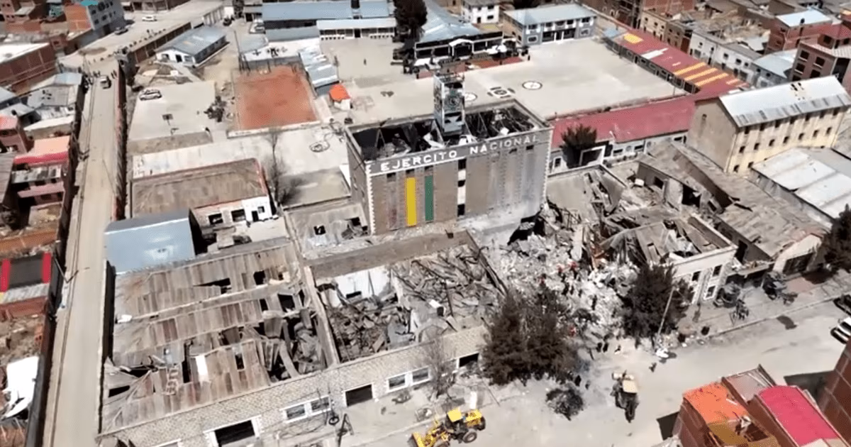 Sobe para nove o número de mortos após explosão em base militar na Bolívia