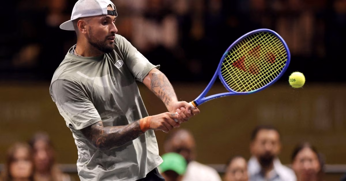 Tênis: flagrado com cocaína, Kyrgios pega pena branda por doping