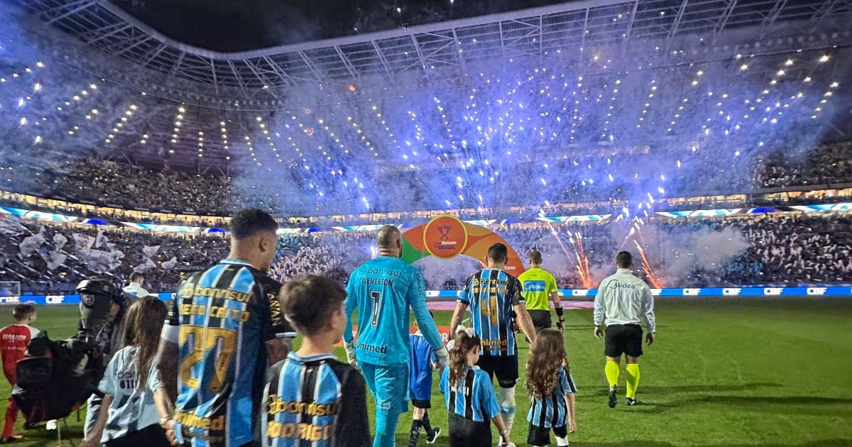 Copa do Brasil: Arena do Grêmio teve recorde histórico de público no GreNal