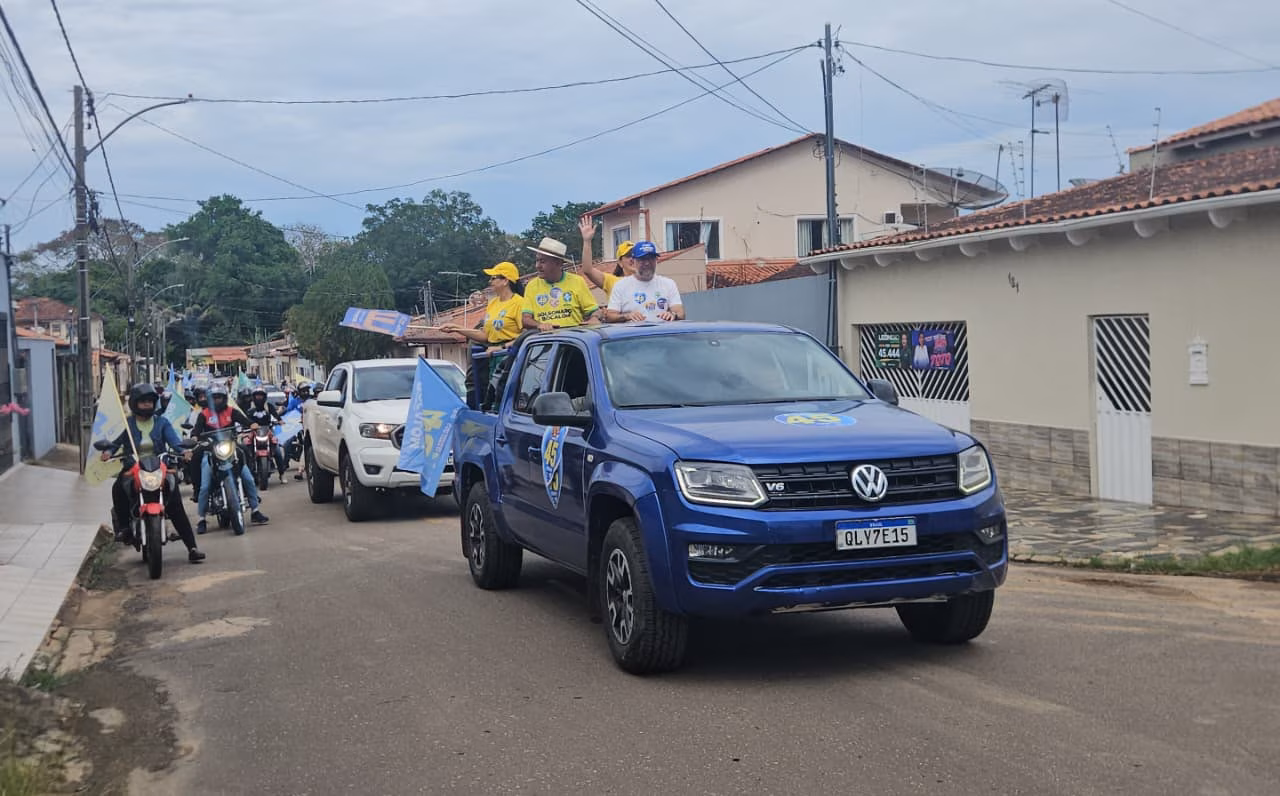 Feriado de 7 de Setembro reúne carreata de Tião Bocalom em Rio Branco