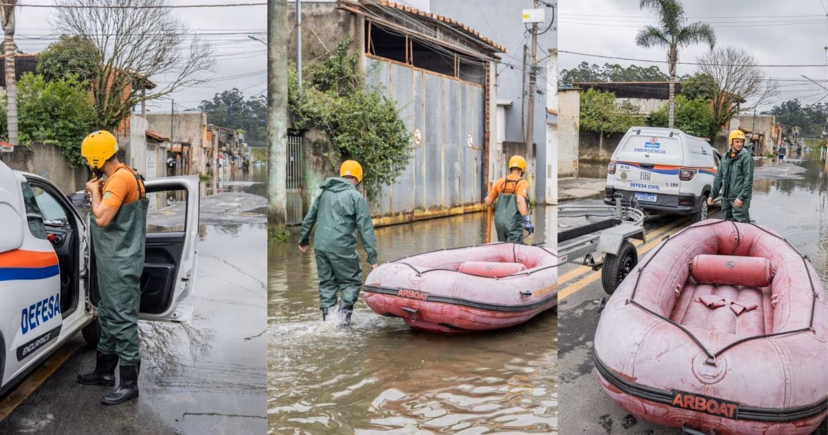 SP: Itaquaquecetuba decreta emergência por chuvas intensas