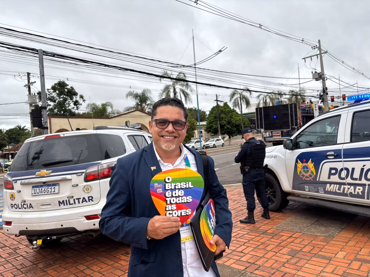 ”Queremos construir cidadania”, diz Germano Marino durante Parada