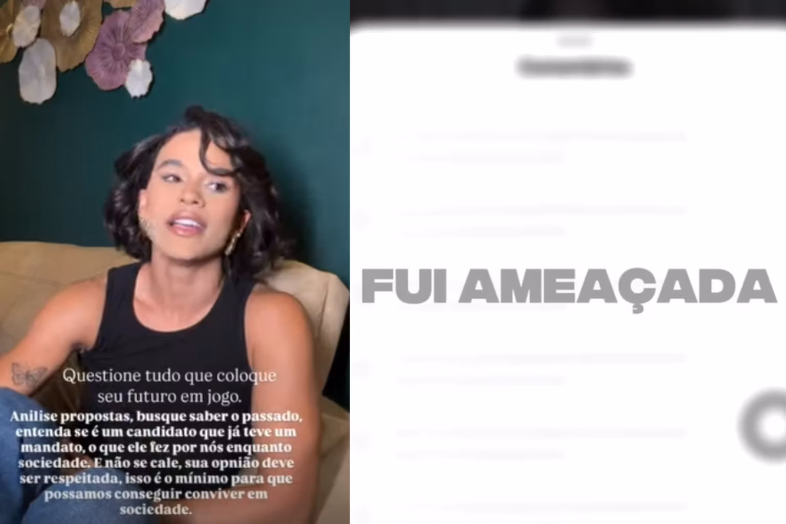 No Acre, influenciadora diz ter sido ameaçada após posicionamento político