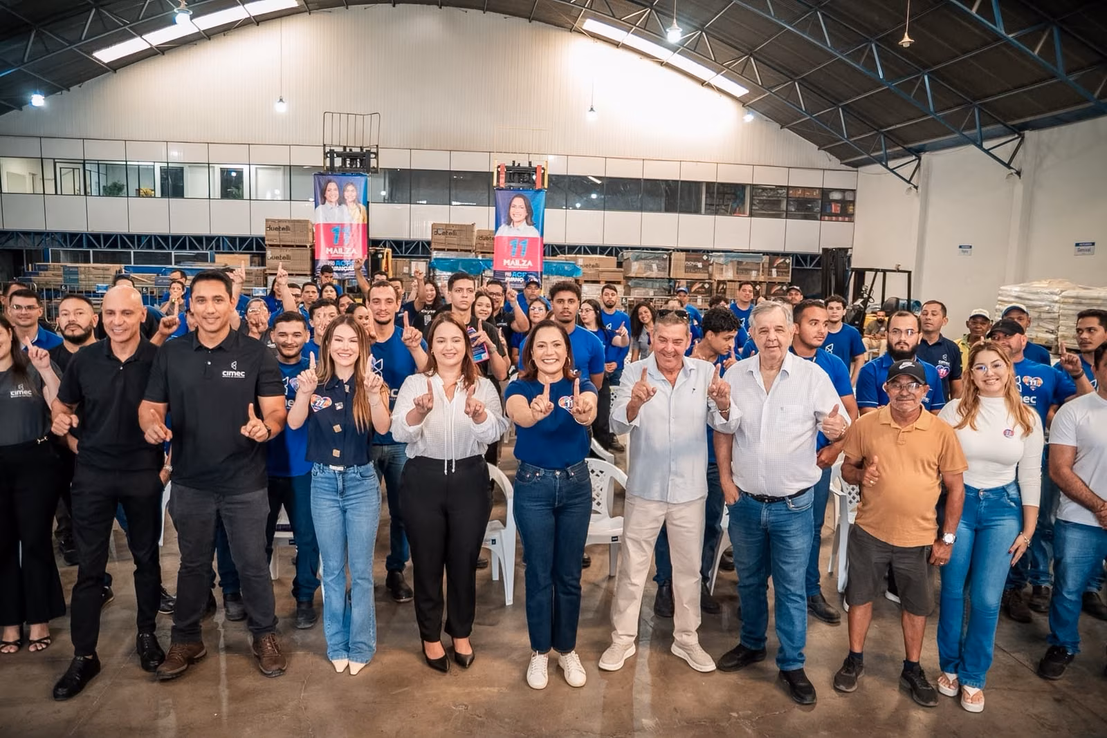 Mailza reforçou o empenho em fortalecer as empresas tradicionais do estado,