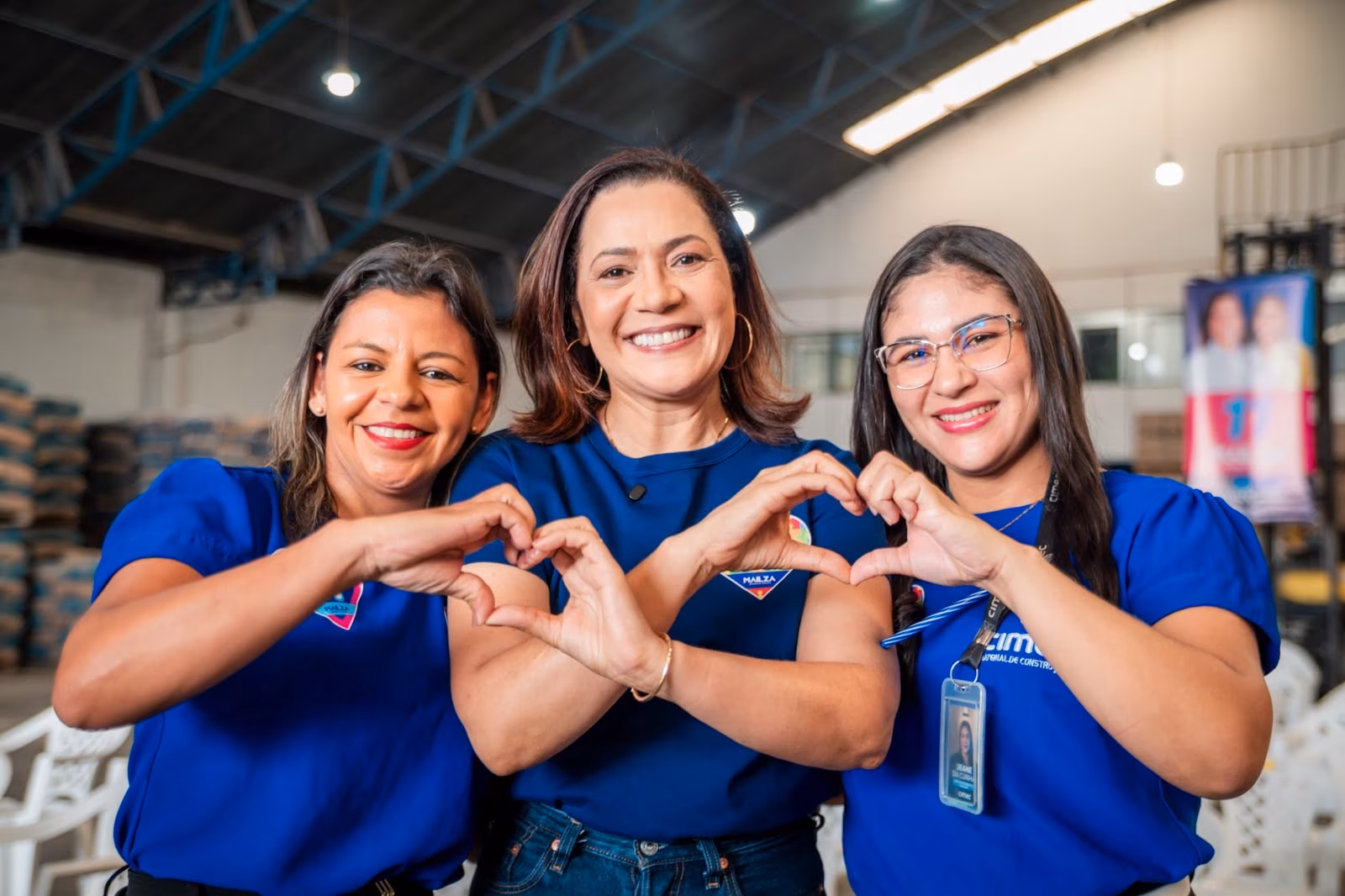 Mailza agradeceu a acolhida de todos e destacou seus principais projetos voltados ao apoio contínuo do setor
