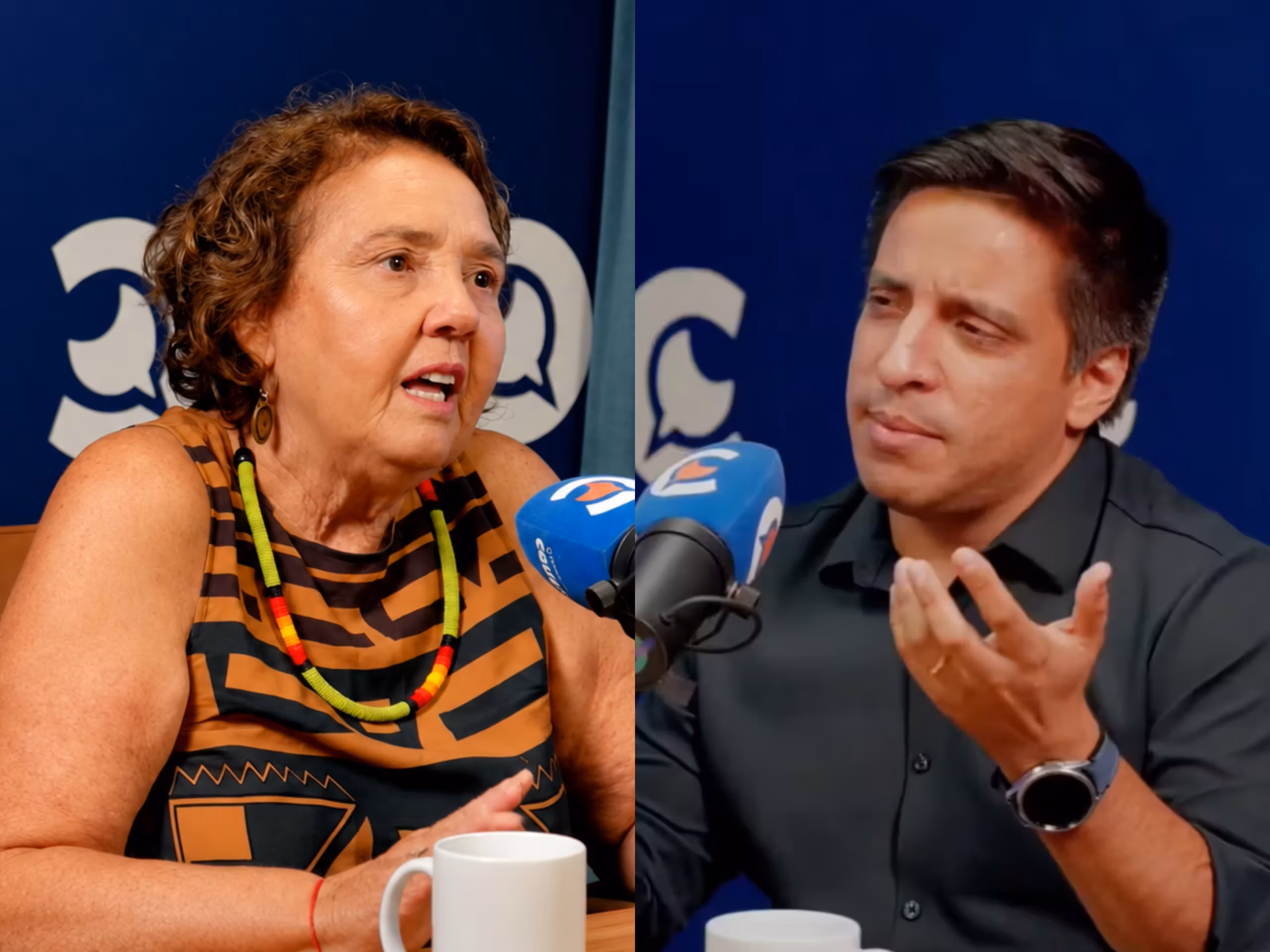 Naluh rebate Cristovam e dispara: “Deveria zelar pelo trabalho dele”