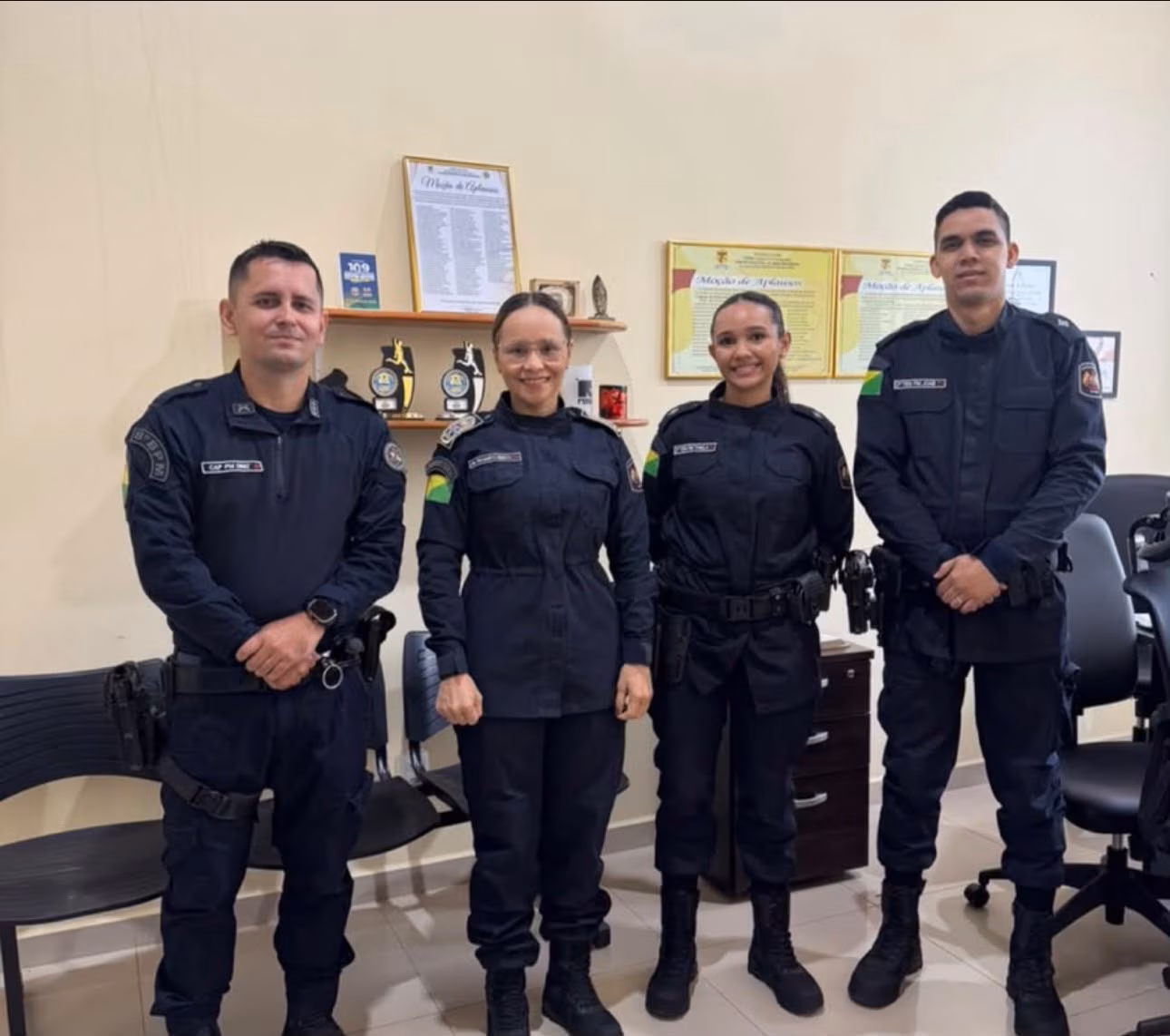 Comandante-geral da PM visita 8º BPM e anuncia reforma estrutural em Sena