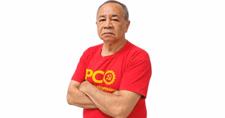 Quem é Lino Alves, candidato do PCO ao Senado pelo Ceará