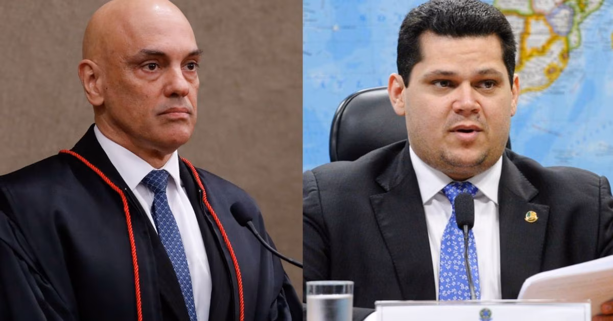 Moraes acusa Mendonça de perseguir Alcolumbre e outros ministros do STF