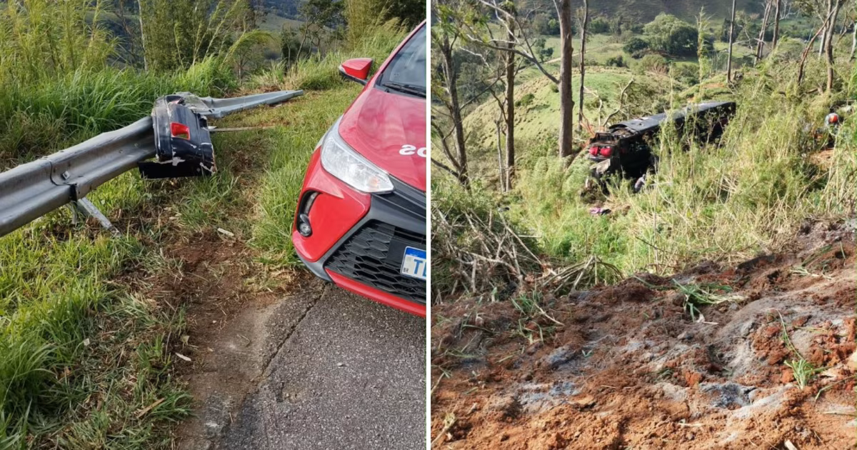 Ônibus fretado cai em ribanceira e deixa ao menos 6 mortos em São Paulo