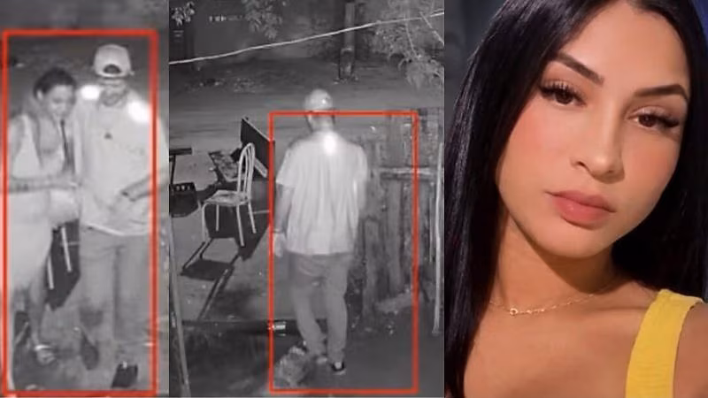 Vídeo mostra acreana sendo levada por homem antes de ser morta a facadas