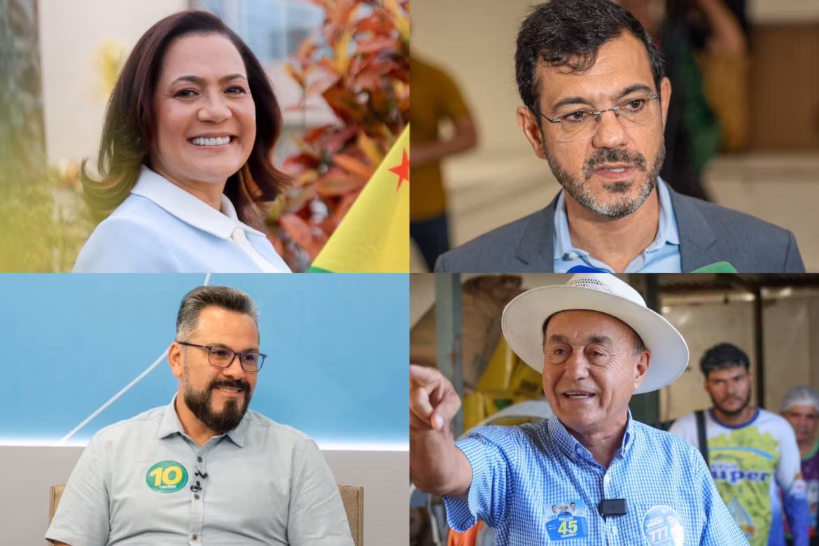 Candidatos ao Governo do Acre cumprem agenda de debates nesta segunda