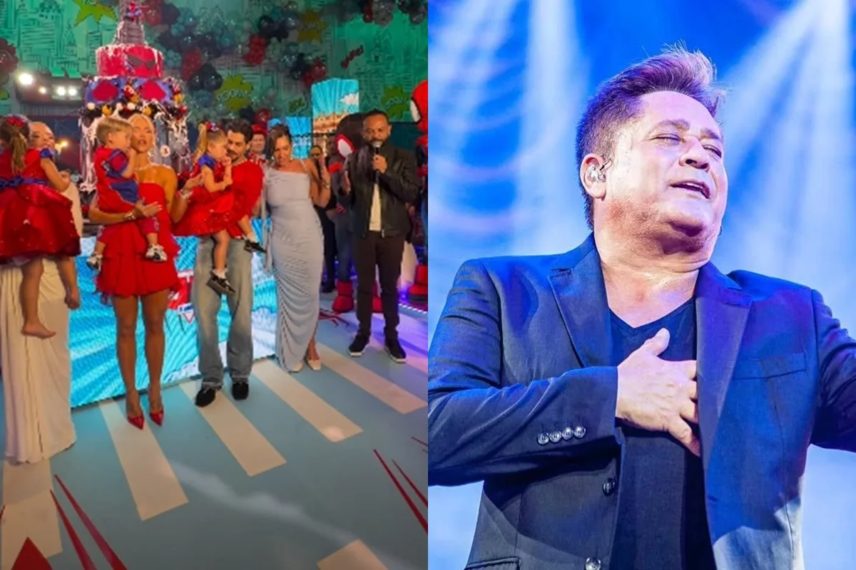 Sertanejo Leonardo não aparece na festa de 2 anos do neto José Leonardo