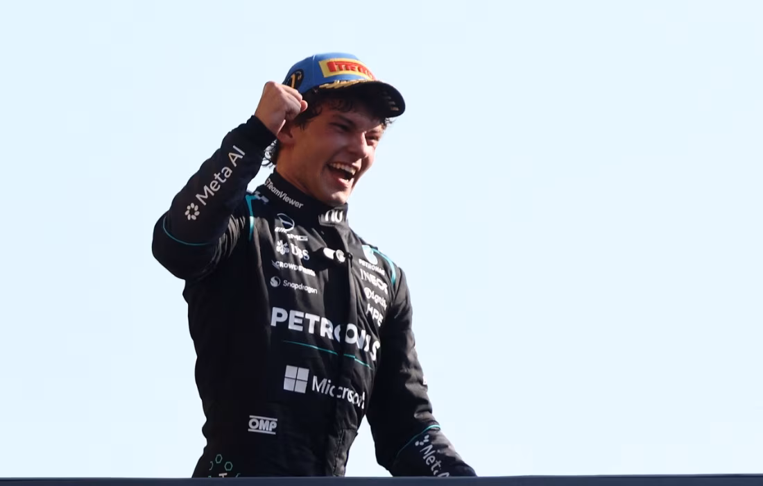 F1: Antonelli vence em Monza após largar em 19° e quebra marcas históricas