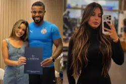 Davi Brito se emociona no altar em casamento com Emily Araújo em Salvador