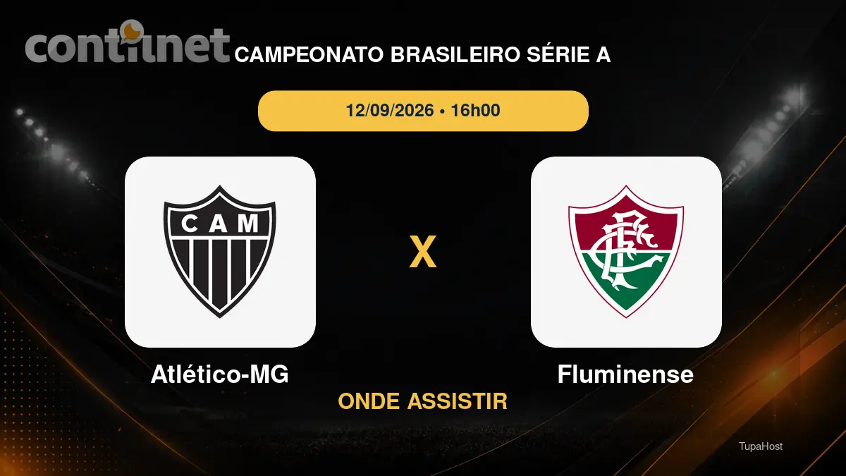 Atlético-MG x Fluminense onde assistir