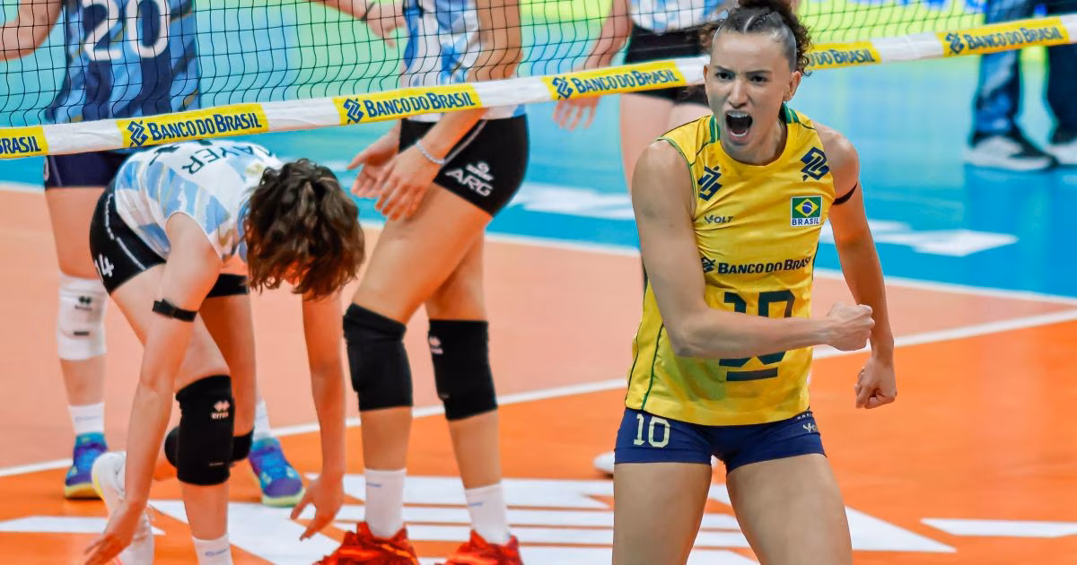 Brasil bate Argentina, é campeão Sul-Americano e garante vaga olímpica