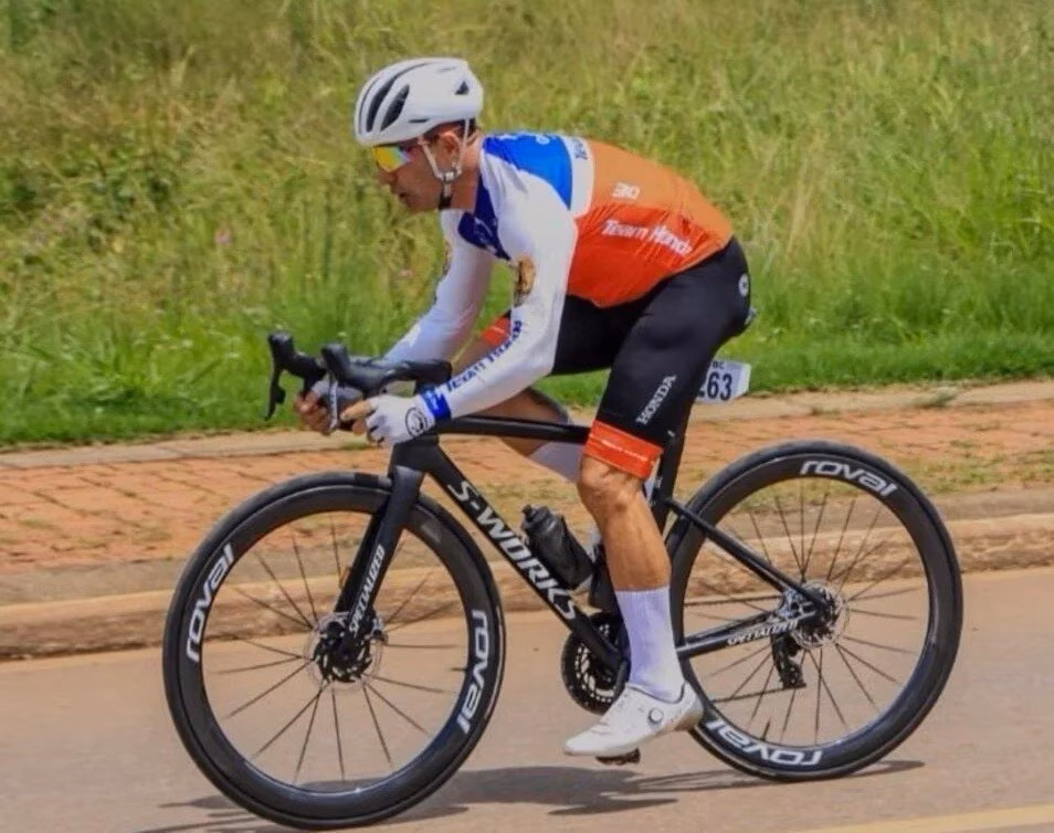 Acreano é quinto na prova de estrada do Brasileiro de Ciclismo Master