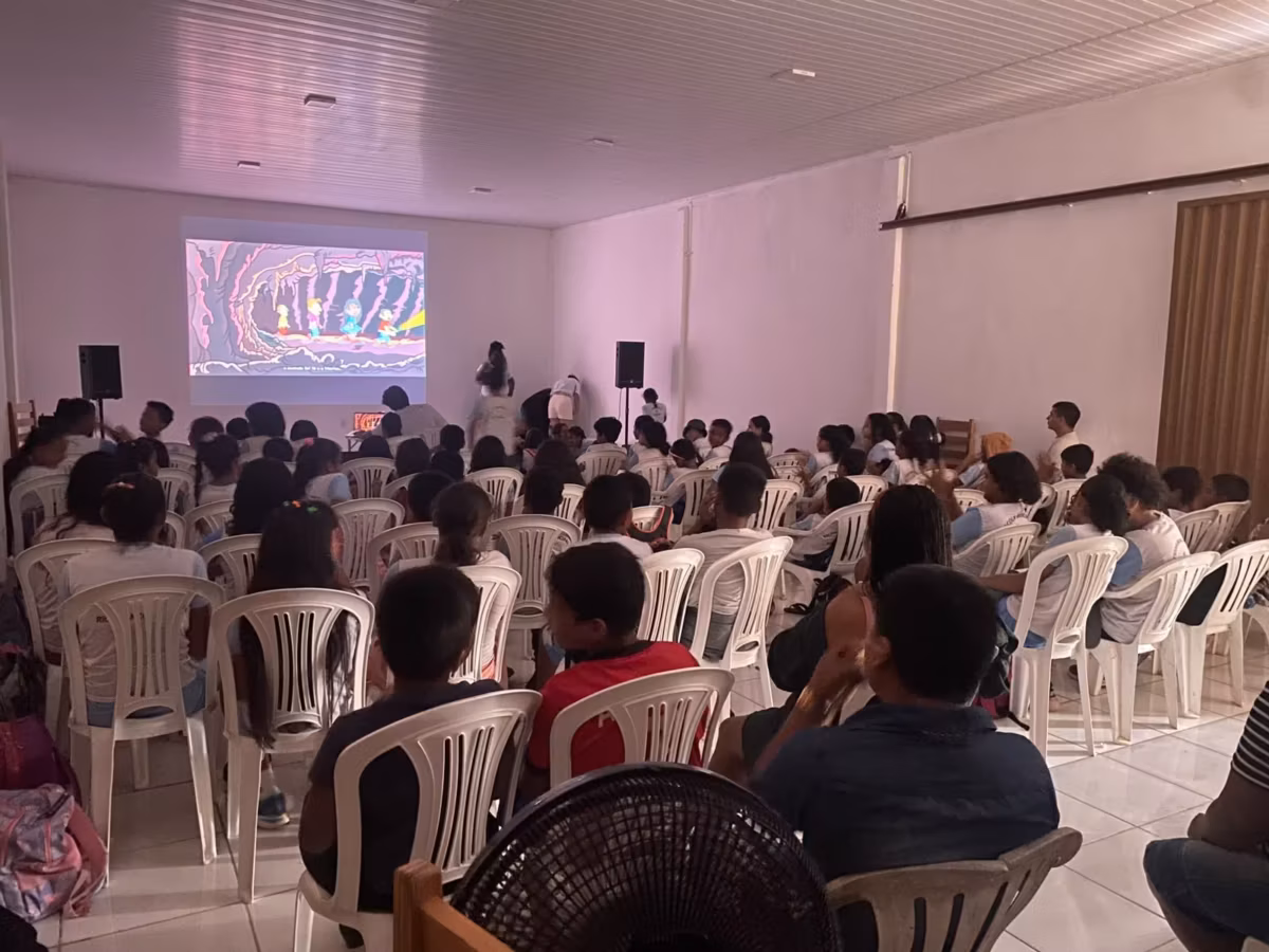 Projeto Polo de Cinema exibe animações acreanas na zona rural de Rio Branco