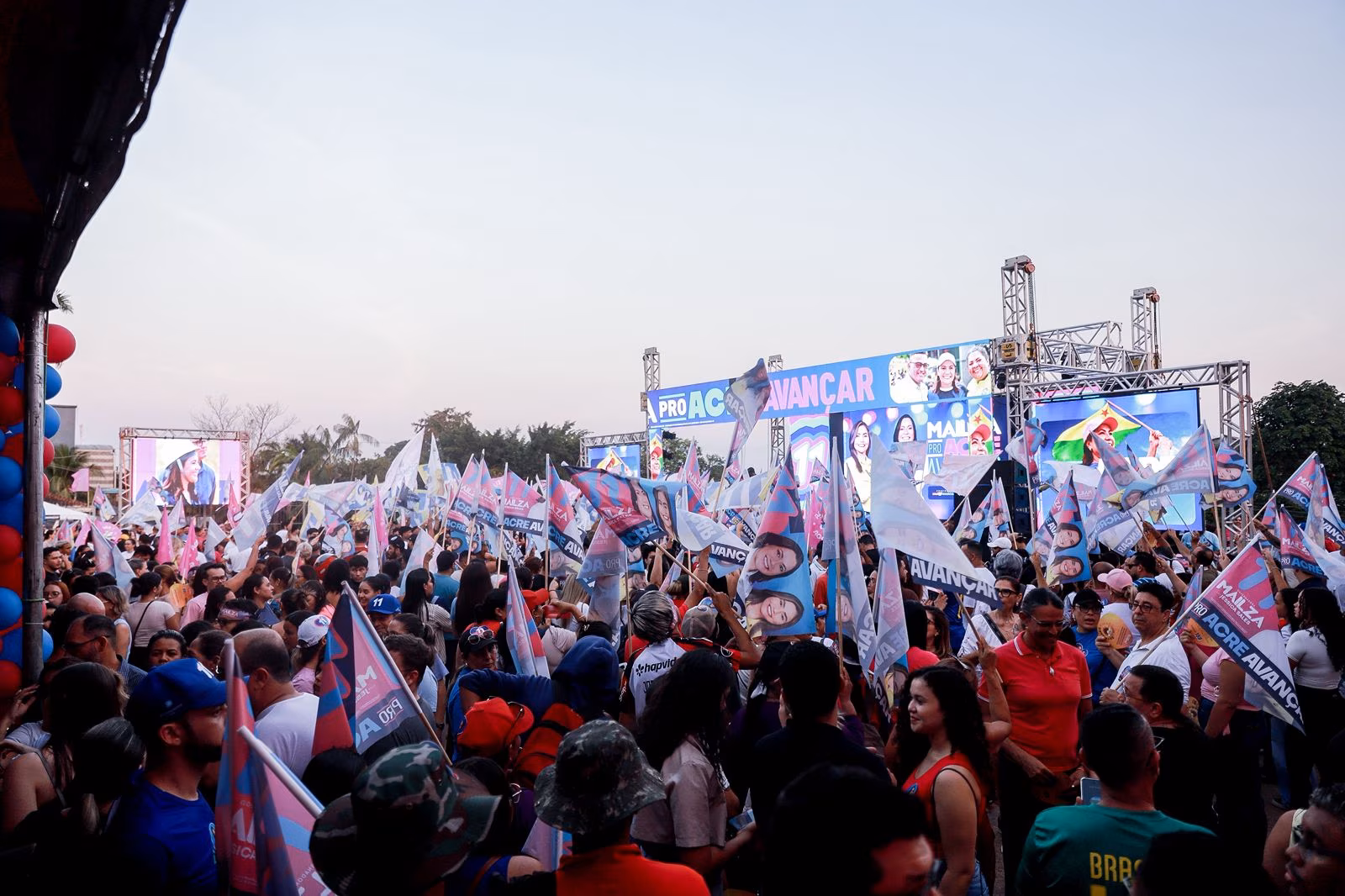 Candidatos intensificam agendas de campanha nesta quinta-feira no Acre