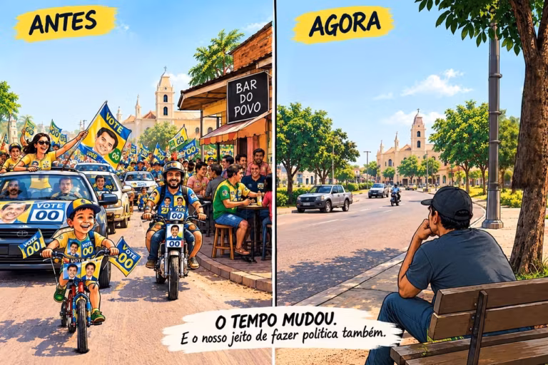 Uma eleição sem paixão, poucos adesivos e muita desconfiança