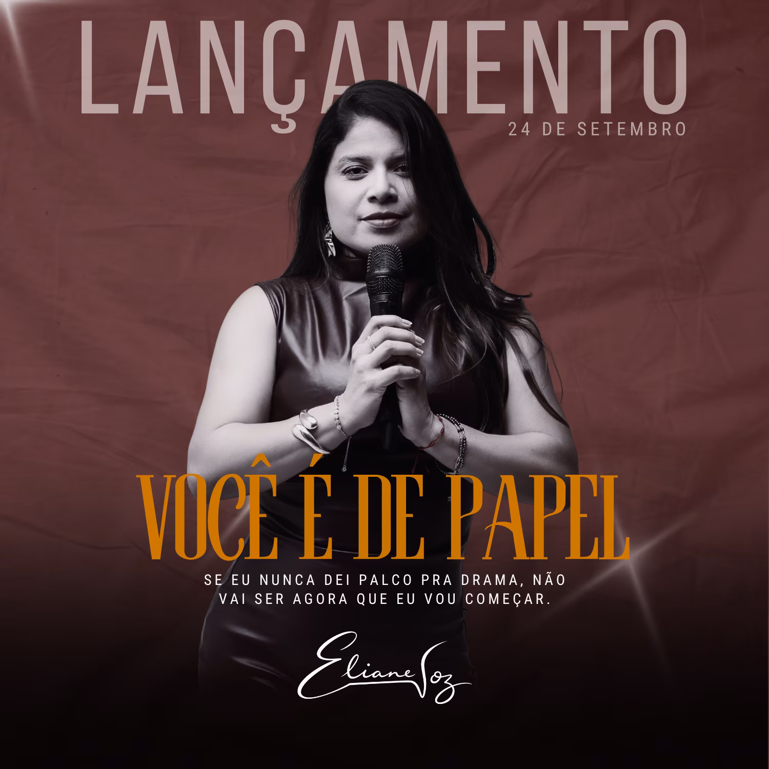 Cantora acreana Eliane Voz lança primeiro single da carreira: ‘Você é de papel’