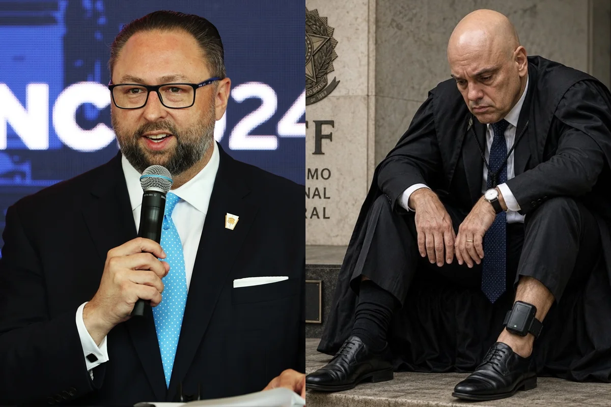 Ex-assessor de Trump ataca Moraes na web e usa inteligência artificial para criar montagem